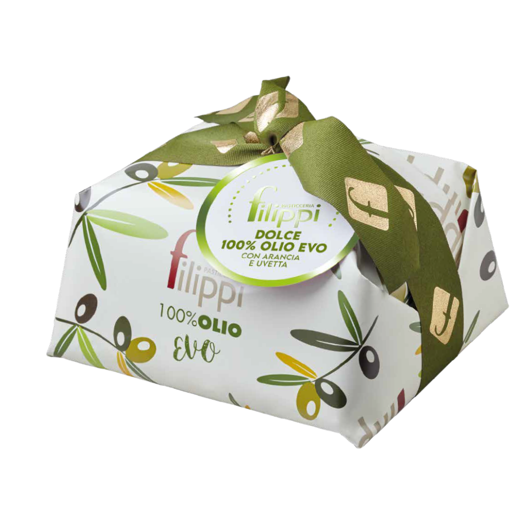 Panettone all'Olio d'Oliva 1kg - Pasticceria Filippi