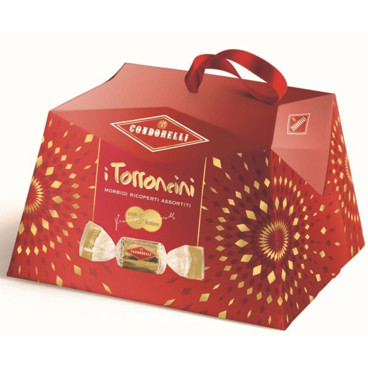 Confezione Torroncini 300g (scatola rossa) – Condorelli