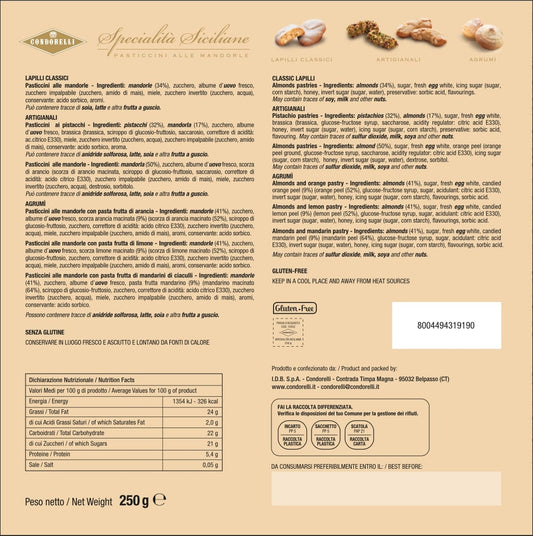 Specialità Siciliane Assortite 250g – Condorelli