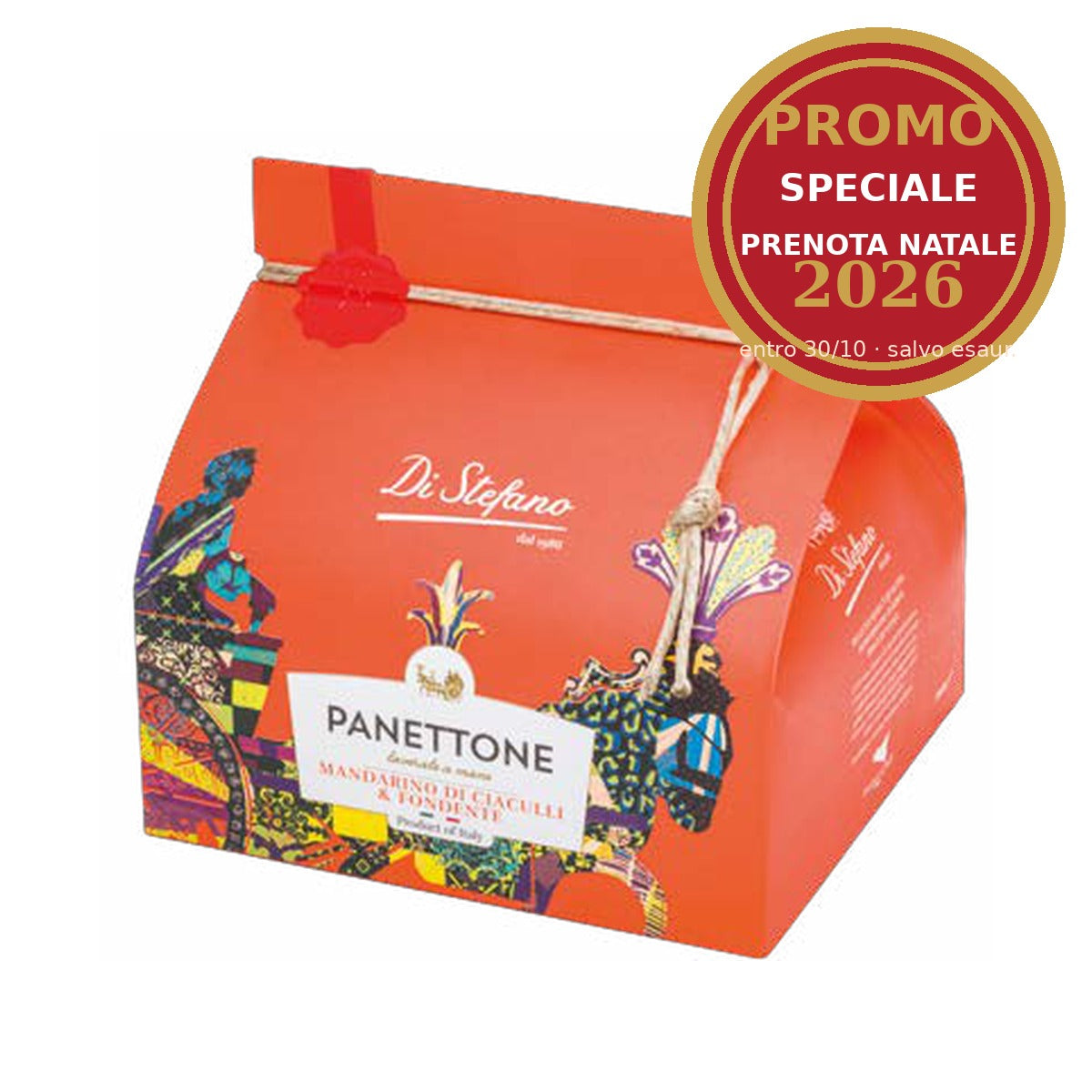 Panettone al Mandarino di Ciaculli e Fondente Di Stefano 750 g – Presidio Slow Food
