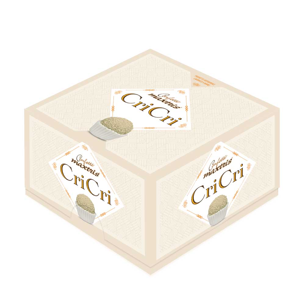 Confetti les noisettes cri cri avorio 500gr Maxtris