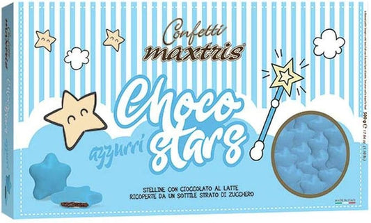 Confetti Stellina Cioccolato Celeste 500g