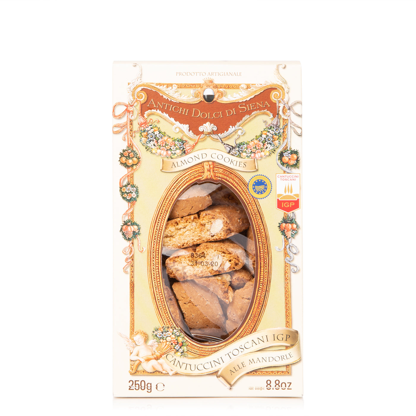 Cantucci all'Arancia 250g Fabbrica del Panforte - Enoteca Treggì