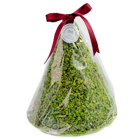 Albero Cono di Cioccolato e Pistacchi