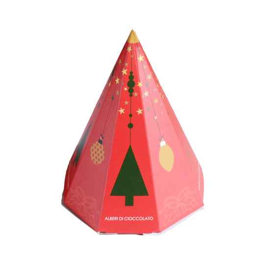 Albero Cono di Cioccolato e Pistacchi