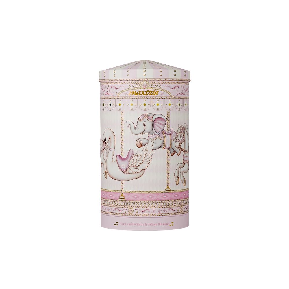 Carillon latta ciocomandorla incartati rosa 160gr Maxtris
