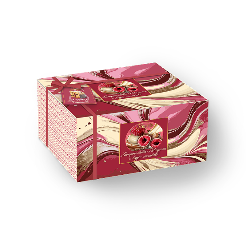 Colomba Royale Lamponi E Doppio Cioccolato 900 Gr Scarpato