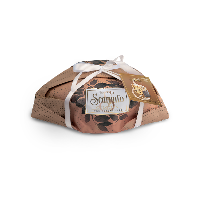 Colomba Tre Cioccolati Kg1 Scarpato