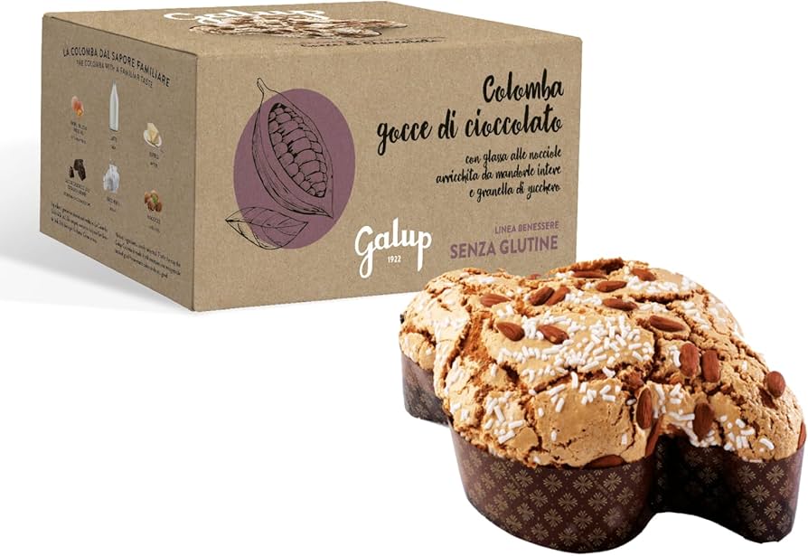 Colomba al Cioccolato Senza Glutine 500 g Galup
