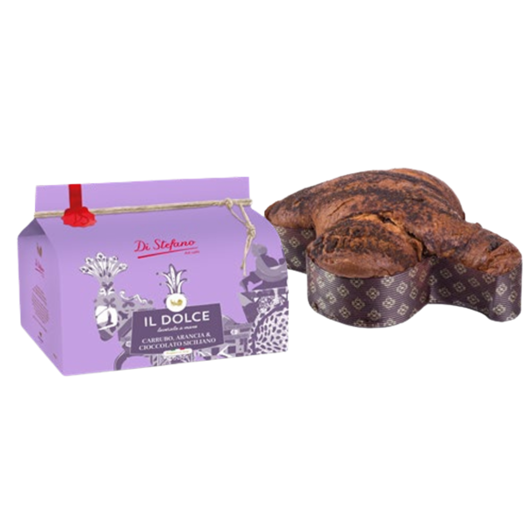 Colomba carrubo arancia e cioccolato Di Stefano
