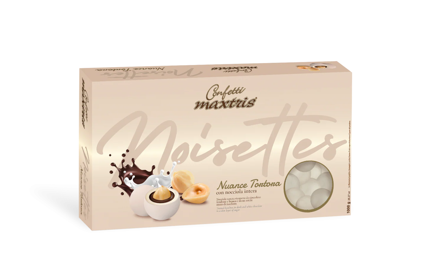 Confetti les noisettes nuance tortota 1kg Maxtris