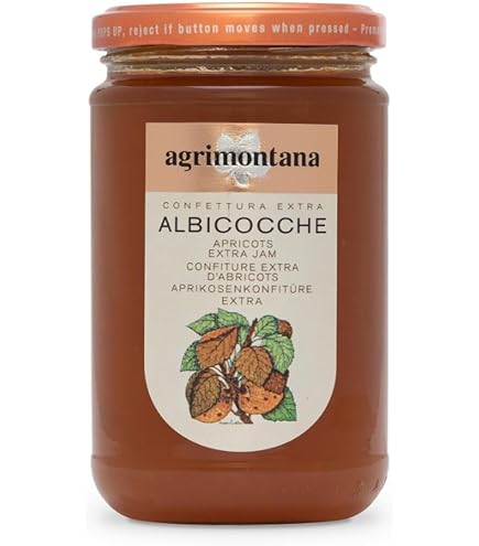 Confettura senza zucchero Albicocche 290g Agrimontana - Enoteca Treggì