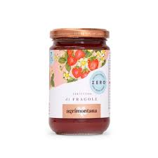 Confettura senza zucchero Fragole 290g Agrimontana - Enoteca Treggì