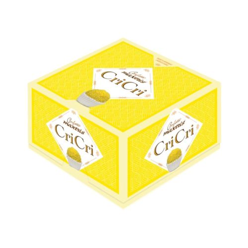 Confetti les noisettes cri cri giallo 500gr Maxtris