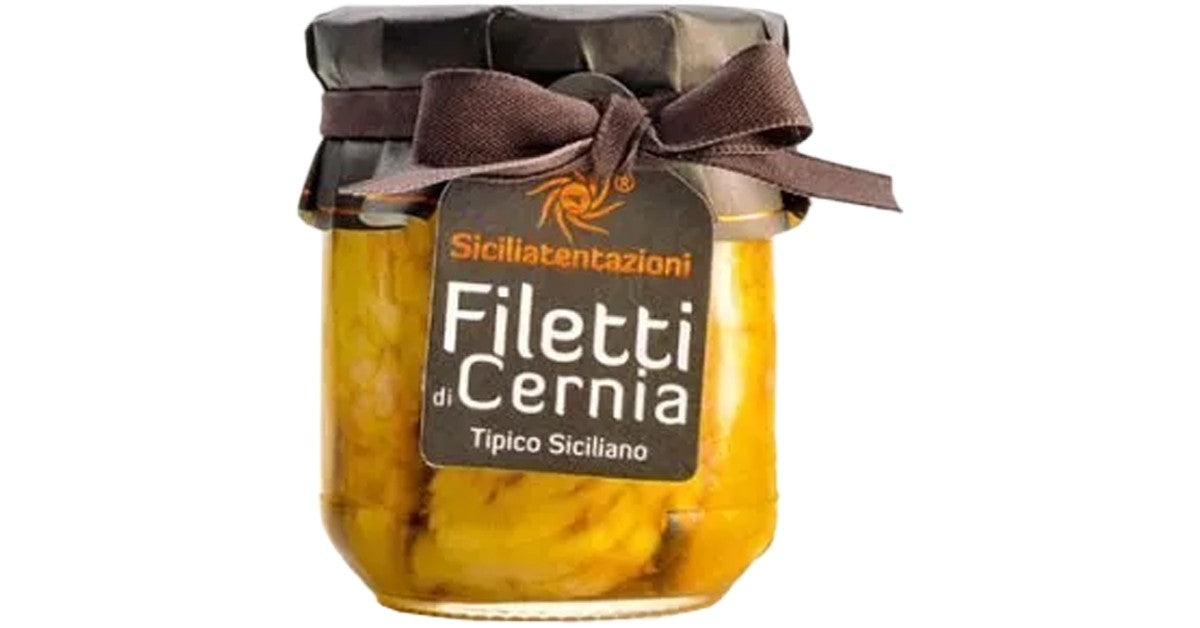 Filetti di Cernia alla Siciliana 200gr – Sicilia Tentazioni