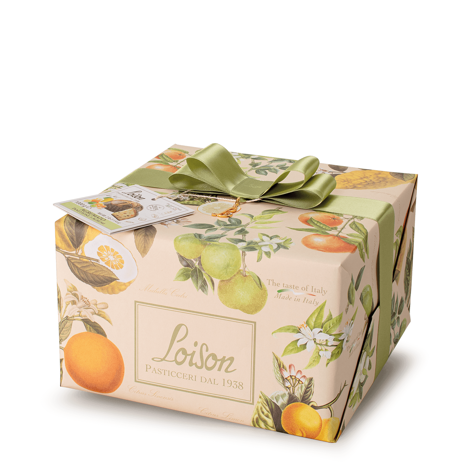 Panettone 5 Agrumi Frutta e Fiori Loison 500 g