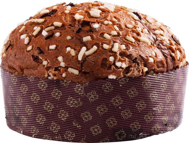 Panettone al Cioccolato Fiasconaro senza incarto con glassa croccante