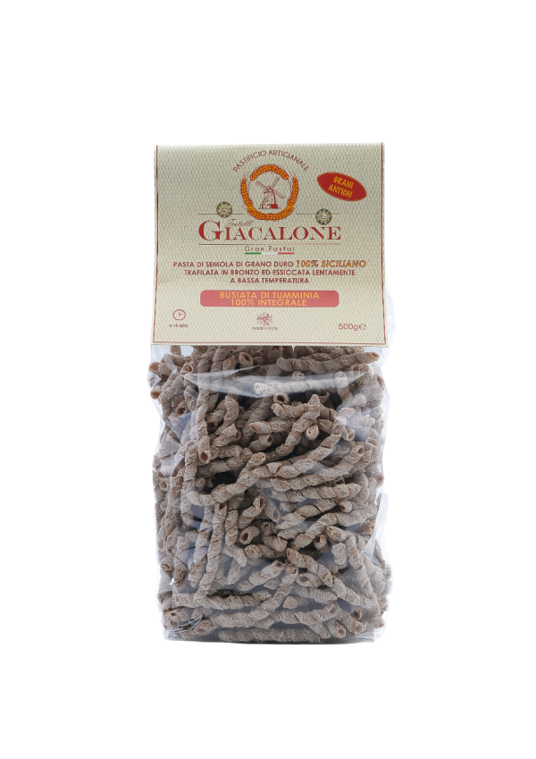 Pasta Busiate Trapanesi di Tumminia 500gr – Gran Pastai Giacalone