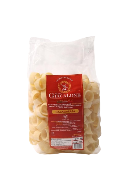 Pasta Calamarata 500gr – Gran Pastai Giacalone