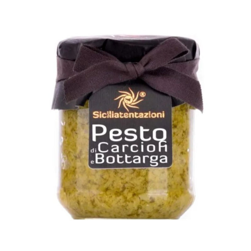 Pesto Carciofi e Bottarga 180gr – Sicilia Tentazioni