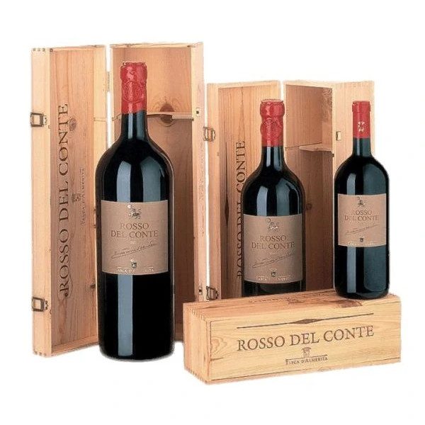 Cassetta Vini Rosso Del Conte + Nozze D'Oro