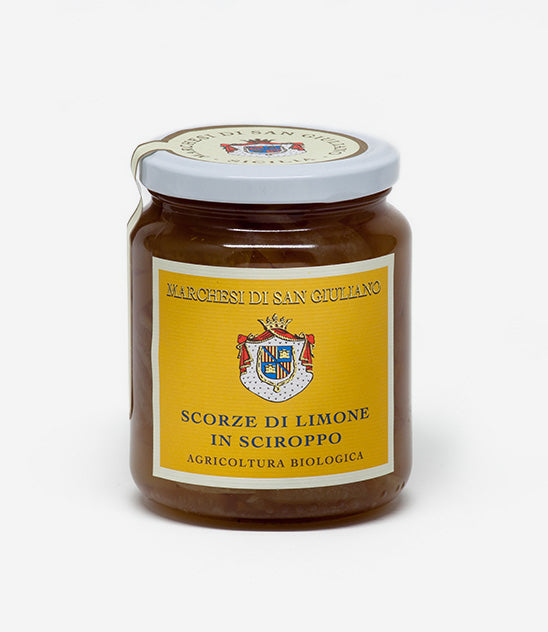 Scorze di Limoni in Sciroppo – Marchesi di San Giuliano