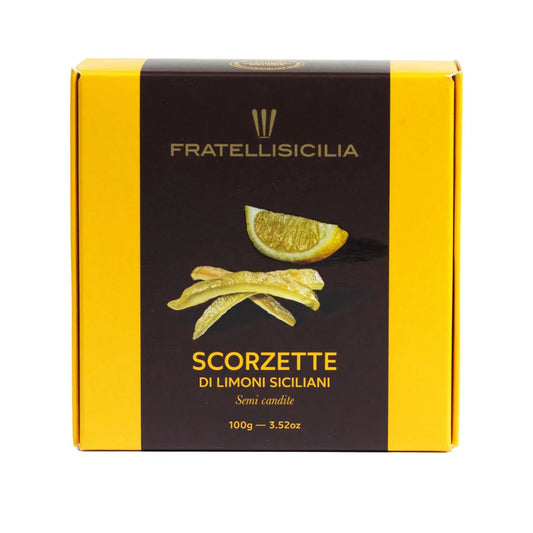 Scorzette di Limoni Sicilia - Enoteca Treggì