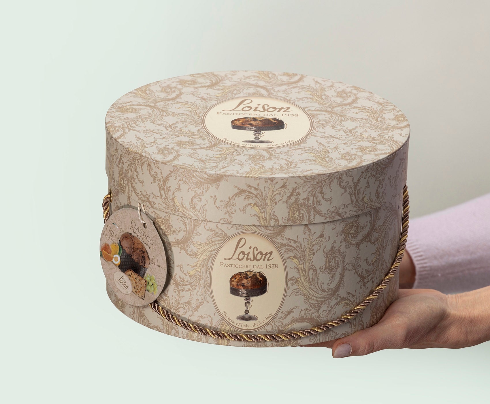 Panettone Classico A.D. 1476 Cappelliera Loison 5 kg