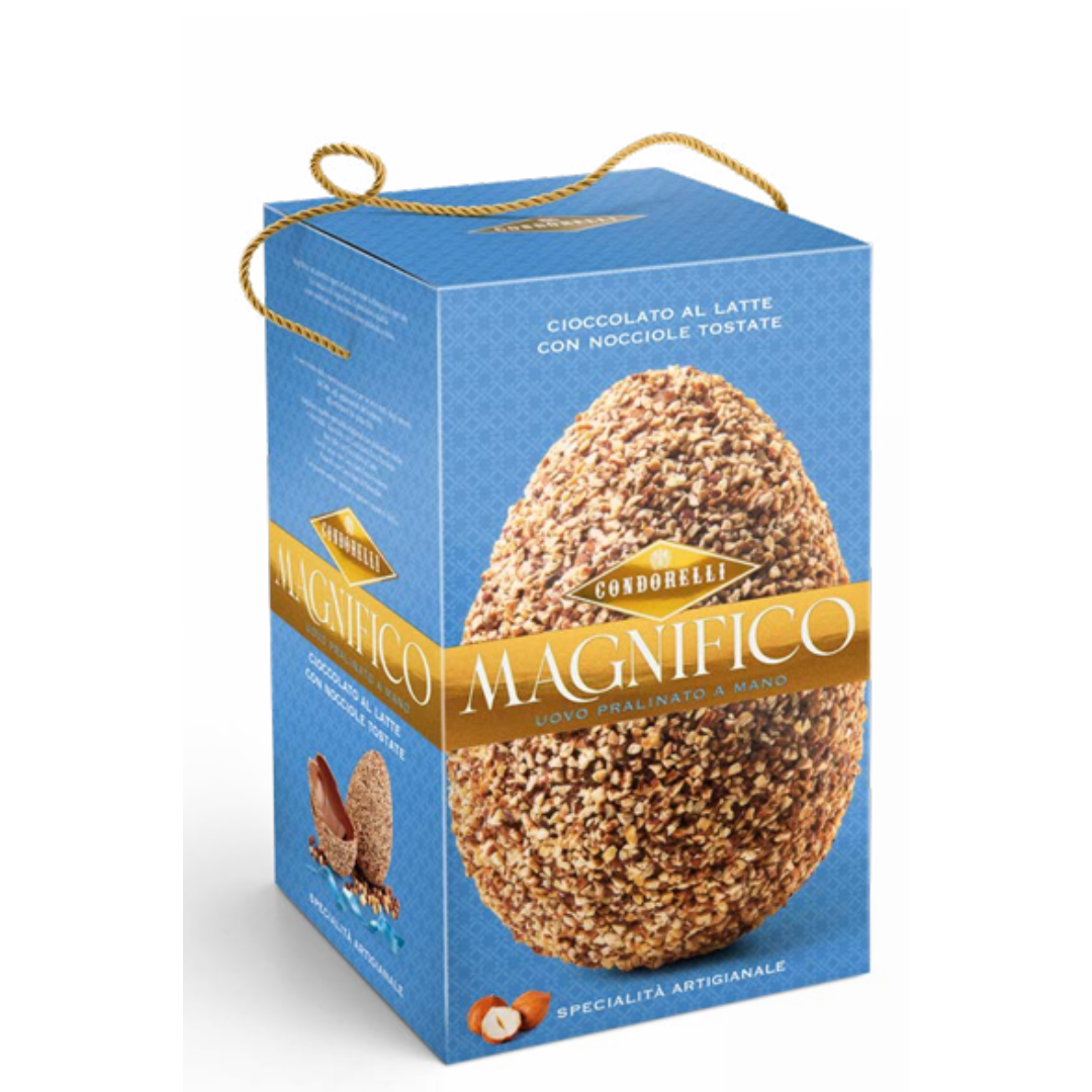 Uovo magnifico latte con nocciole  - Condorelli
