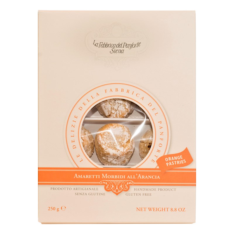 Amaretti all'Arancia 250g Fabbrica del Panforte - Enoteca Treggì