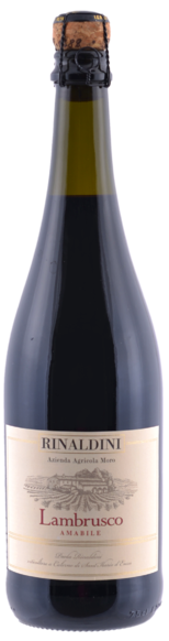 Lambrusco Amabile Rinaldini Emilia IGT – Frizzante Rosso Amabile 750ml