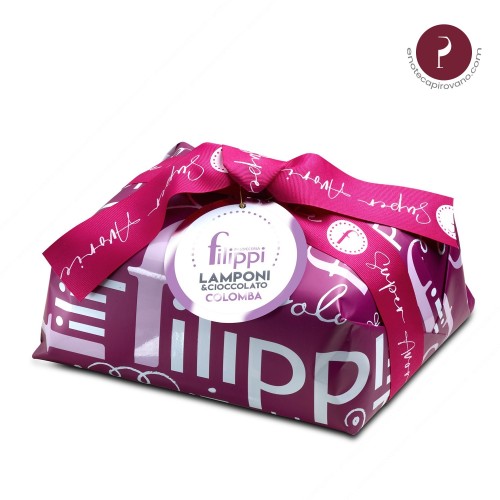 Colomba Lamponi e Cioccolato Filippi 1kg