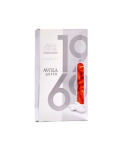 Confetti Mandorla Avola Silver Rosso 1kg