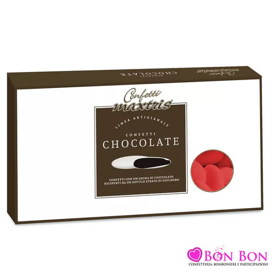 Confetti Cioccolato Fondente Rosso 1kg