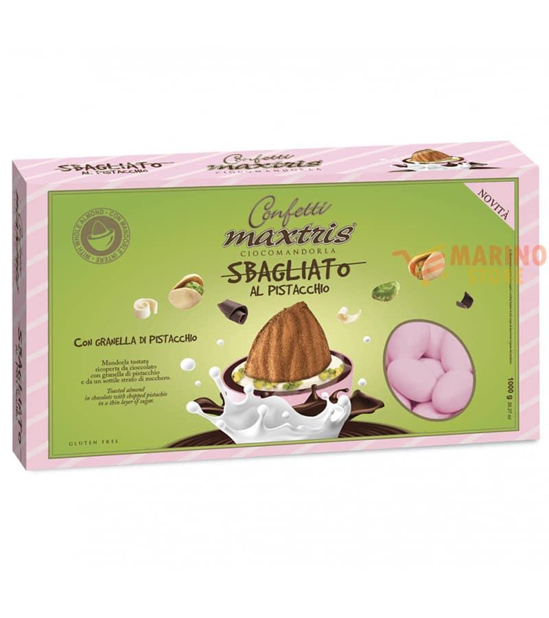 Confetti Ciocomandorla Sbagliato al Pistacchio Rosa 1kg