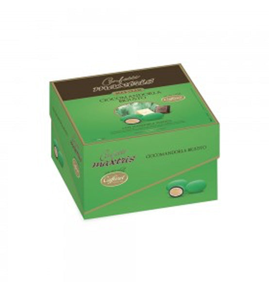 Confetti Ciocomandorla Incartati Verde 500g