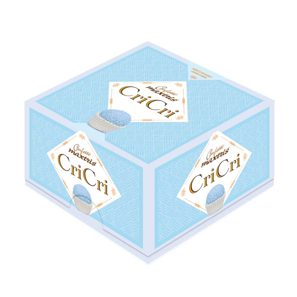 Confetti les noisettes cri cri celeste 500gr Maxtris