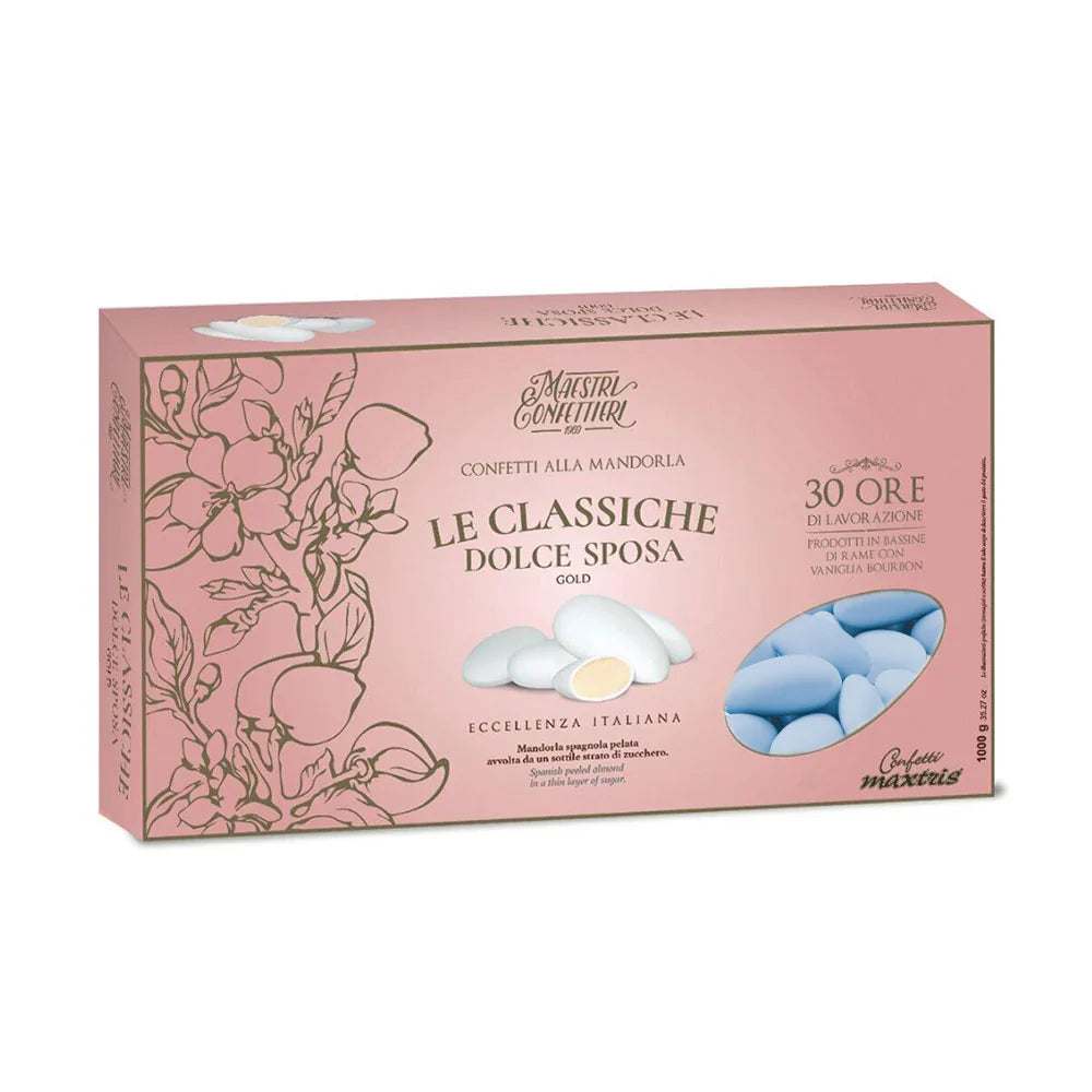 Confetti Mandorla Dolce Sposa Celeste 1kg