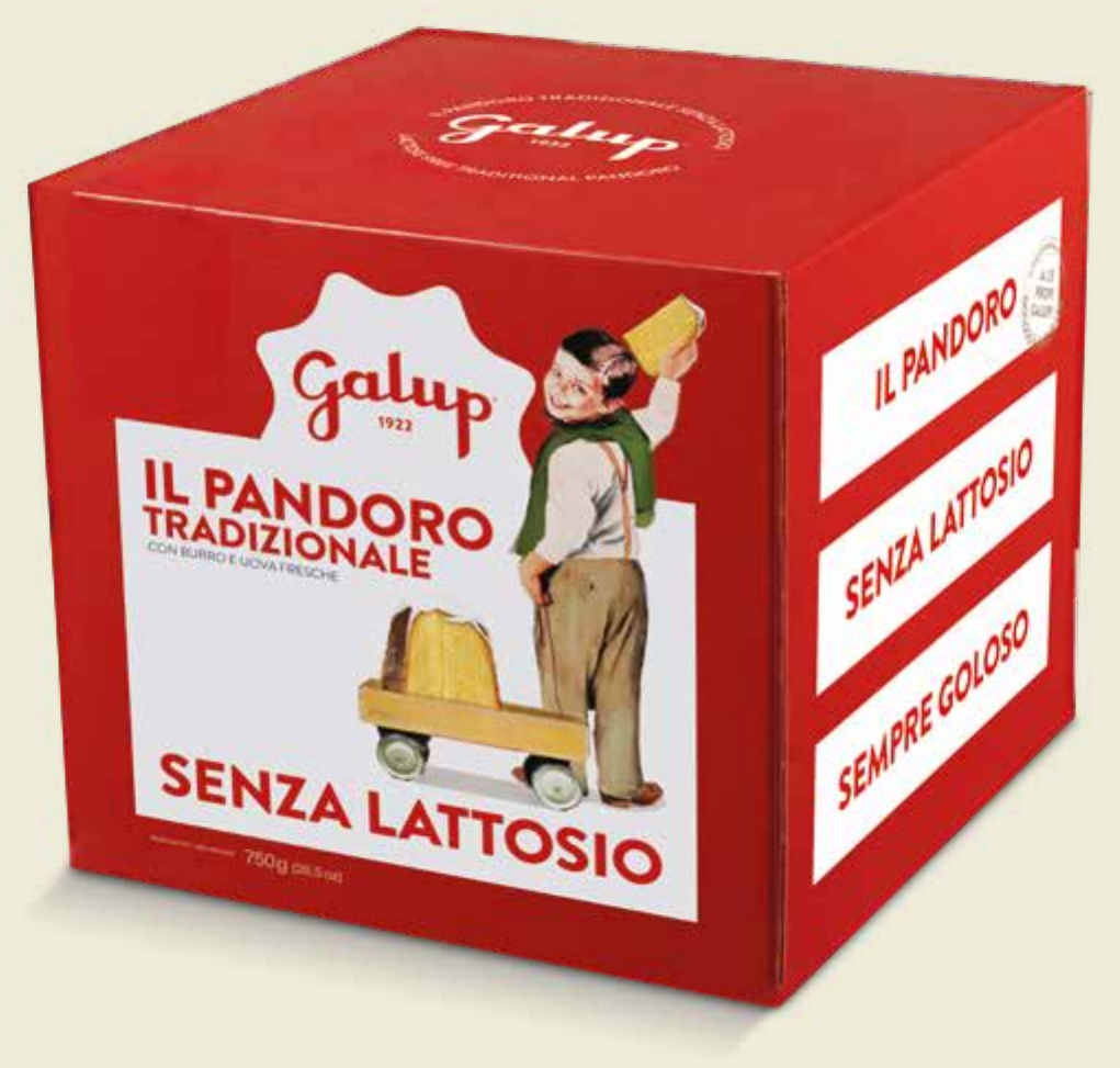 Pandoro Classico Senza Lattosio Galup 750 g