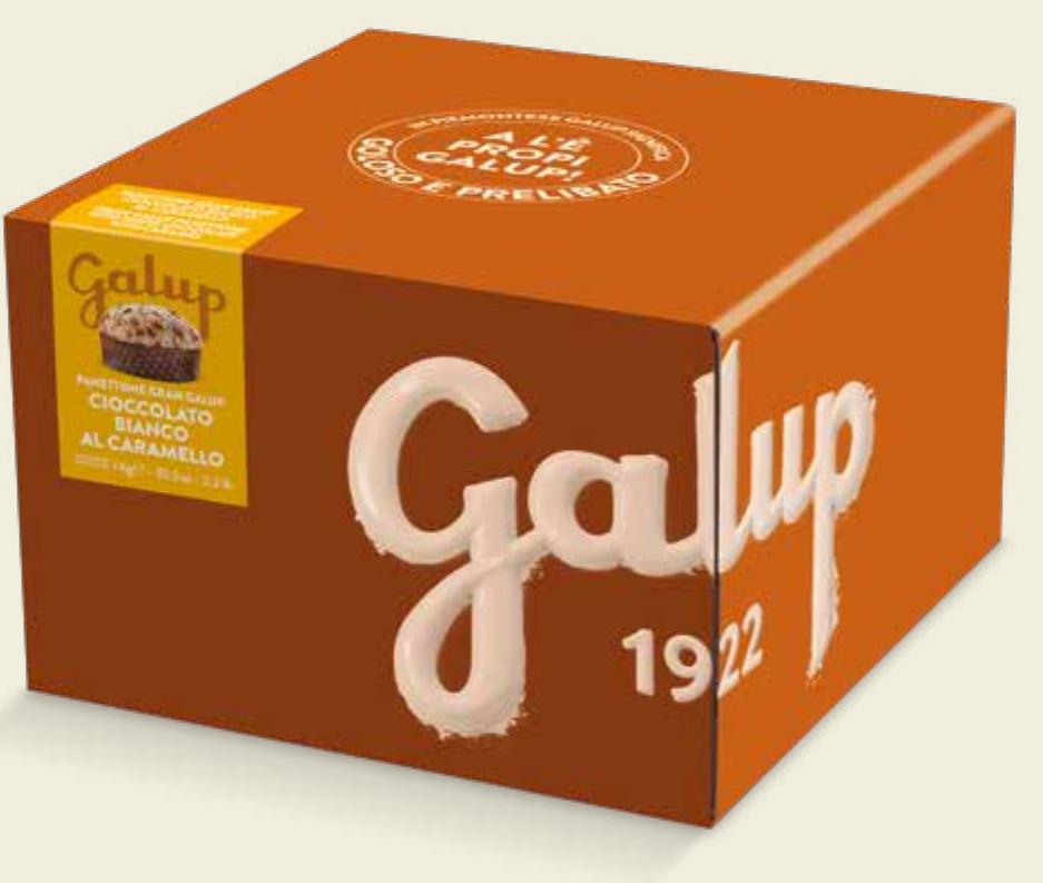 Panettone Caramello e Cioccolato Galup 750 g