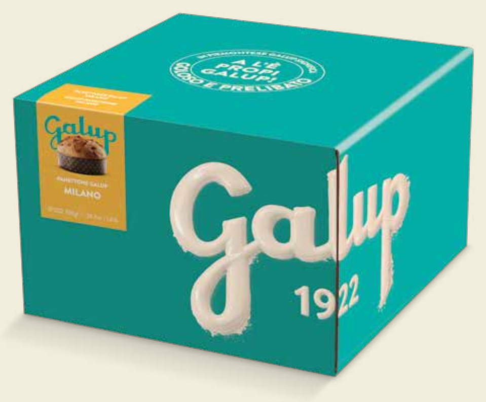 Panettone Milanese Galup 750 g – Uvetta e Canditi