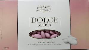 Confetti Mandorla Dolce Sposa Rosa 1kg