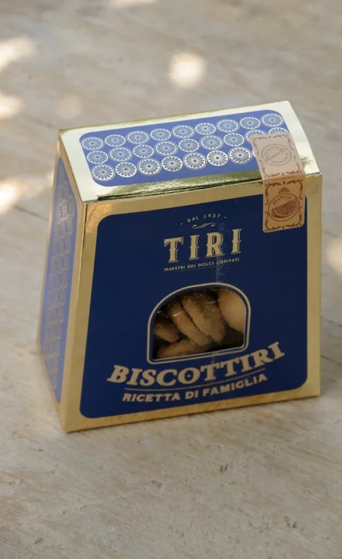 Biscottiri Arancia 160 g Tirì | Frollini all'Arancia Candita