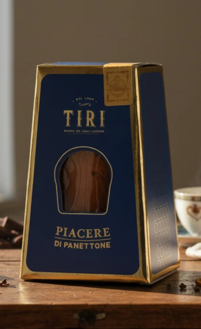 Piacere di Panettone Arancia e Uvetta 400 g Tirì | Vasocottura