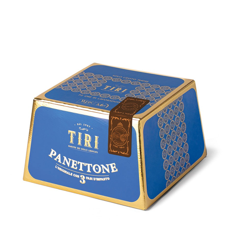 Panettone Cioccolato e Albicocca 1 kg Tirì | Ispirato alla Torta Sacher