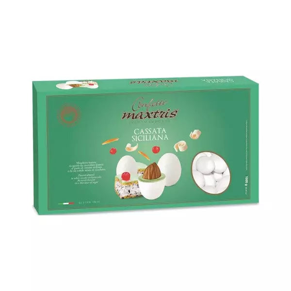 Confetti Ciocomandorla Cassata Bianco 1kg