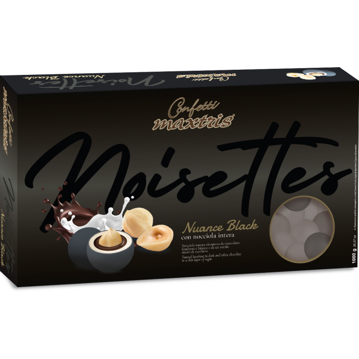 Confetti noisettes nuance black kg1 Maxtris