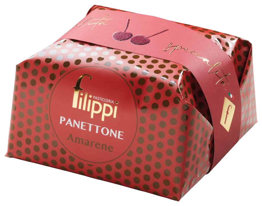 Panettone all'Amarena Filippi 1 kg – Artigianale