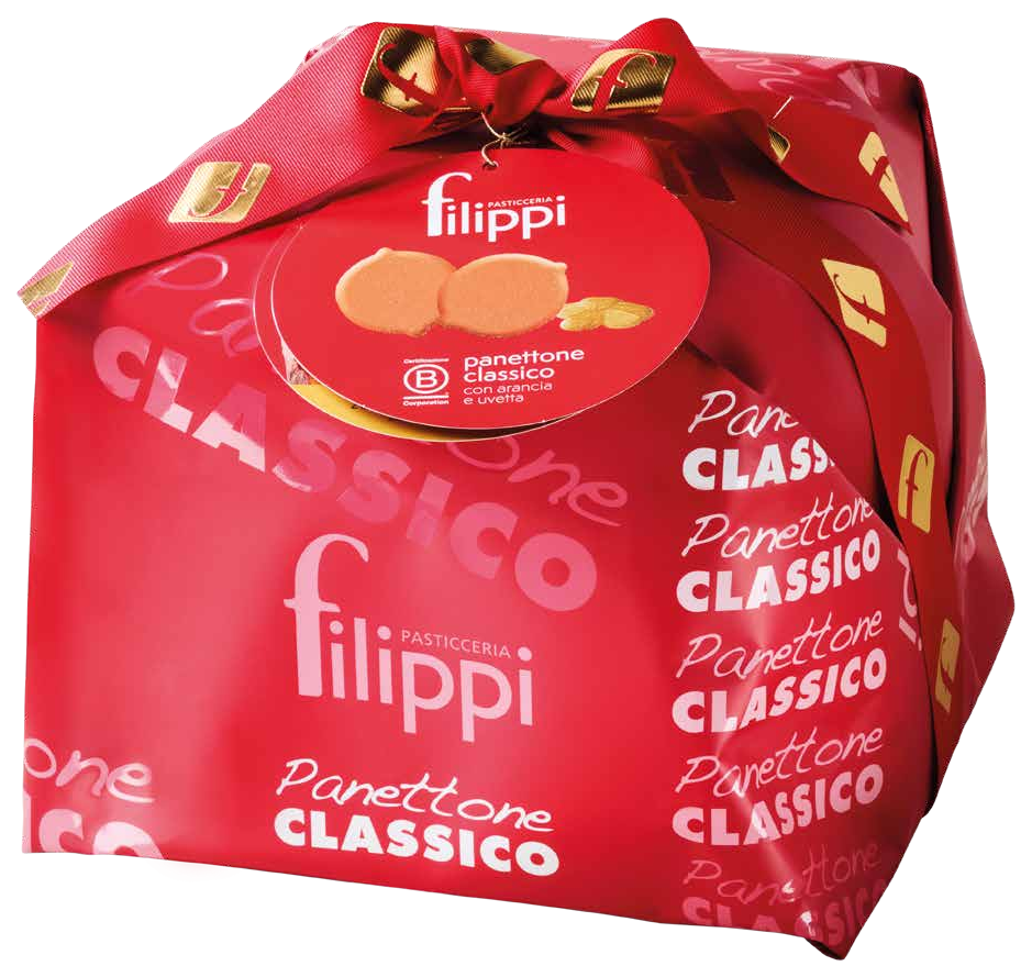 Panettone Damigella Classico Filippi 2 kg – Uvetta e Arancia