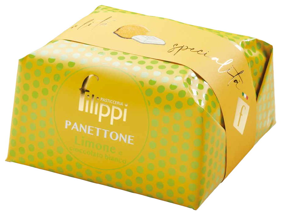 Panettone Limoni e Cioccolato al Latte Filippi 1 kg